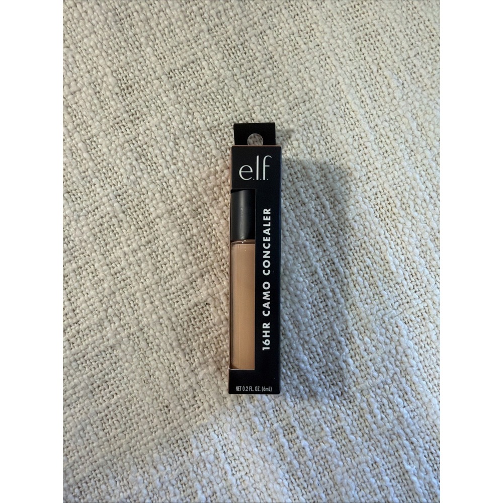 e.l.f. 16HR Camo Concealer Medium Golden- 0.20 oz/6ml Full Coverage Matte New